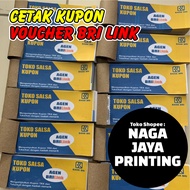 BRI LINK VOUCHER PRINTING / BRI LINK COUPON PRINTING