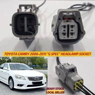 HEADLAMP SOCKET TOYOTA CAMRY G SPEC 2006-2011 ACV40 ACV41HID TYPE HEADLAMP SOCKET