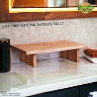 Laptop table monitor table multi-purpose wooden table 30x20 cm mini table 8