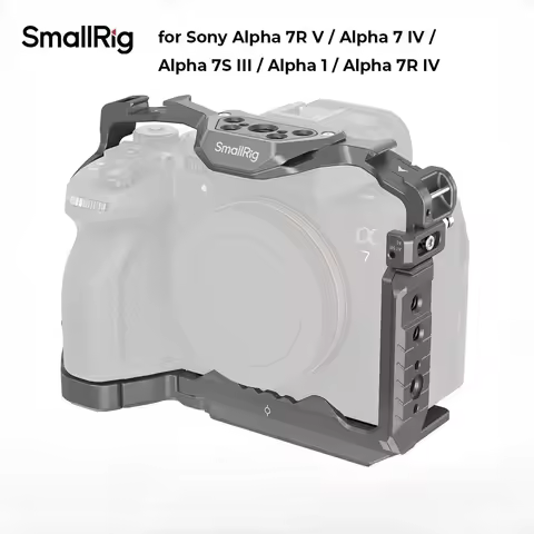 SmallRig 4481 HawkLock Quick Release Cage for Sony Alpha 7R V / 7 IV / 7S III / 1 / 7R IV