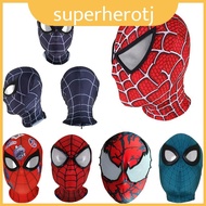 Spider Spiderman Premium Man Miles Morales Cosplay Mask For Fans Superhero Adult