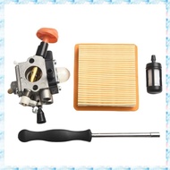 ( D I Q H )Carburetor Kit Replacement Garden Tools Carburetor Kit for FS89 FS91 FS111 FS131 HT102 HT