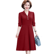 Đầm trung niên nữ sang trọng Thiên Tú Store thiết kế thanh lịch nhẹ nhàng thoáng mát kín đáo thời