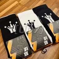 [UD7] 361 361 Degree Joker 1 Jokic Generation Basketball Socks Thick Black