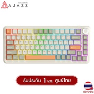 คีย์บอร์ดเกมมิ่ง Ajazz AK820 Max Plus Retro Gasket Tri-Mod RGB Fly Fish Switch Mechanical Keyboard ร