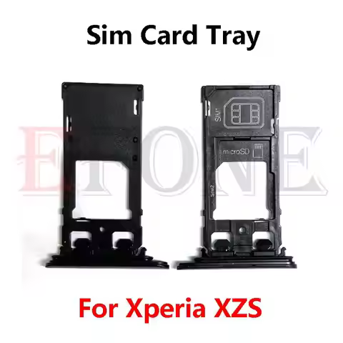 Sim Card Slot Tray Holder Sim Card Reader Socket For Sony Xperia XZ1 XZS