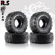 4pcs 1.9 Inch Rubber Tyre 120*48mm For 1/10 Rc Crawler Car Trax Trx4 Axial Scx10 Wraith Scx10 Yikong