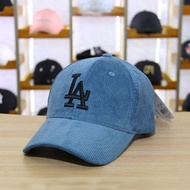La baseball Cap los angeles dodgers mlb Korean Imported corduroy blue