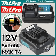 MtPro 12V 12Vmax Battery Charger Replacement BL1016 BL1021 BL1041 LITHIUM-ION Cordless MAKITA Bateri