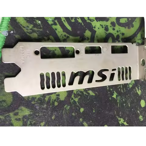 IO I/O Shield Back Plate BackPlate Blende Bracket Video Card Graphic Cards GPU For MSI GeForce GTX10