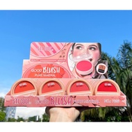 READY STOCK (Wholesale RM 2.80/1pcs ) 1 Box 24 pcs PURE MINERAL BLUSHER MATTE WITH BRUSH