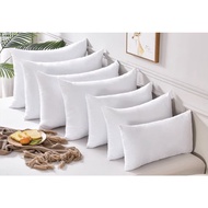 Sofa Pillow White Polyester Bantal Empat Segi Non Woven Pillow 45x45cm 30x50cm