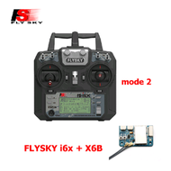 FLYSKY FS-i6X I6X AFHDS 2A RC Transmitter with X6B IA6B IA10B Receiver 10CH 2.4GHz for Airplane Heli