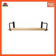 Solid Wood Wall Shelf, Wide Wall Shelf