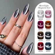 MEET ACROSS 7ml Nail Gel Polish Cat Eye Magnetic Gel Soak Off UV/LED Varnish