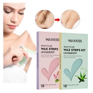 Wax Strip Hair Removal/Wax Paper ️Double Sided Cold Wax Strip 10x2