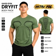 Men's Sports Body Pack T-shirt in 6 colors, short sleeves