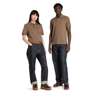 Men's Woven Badge Polo Shirt