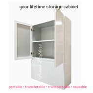 [PRE-ORDER] Storage Cabinet/Kitchen Cabinet/Wall Mounted Cabinet/Aluminum Storage Cabinet/Kitchen Ca