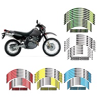 MOTORCYCLE STICKERS 21" 18" RIM STRIPES WHEEL STICKERS FOR SUZUKI DR 650S DR 650SE DR 650SER DR650R