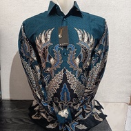 REGULAR LONG SLEEVE ALISAN Batik 10783 Basic Wing Motif Tosca/ Grey