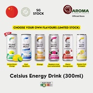 CELSIUS Energy Fitness Drink, 300ml | 6 UNIQUE FLAVOURS | CHEAPEST [Product from China]