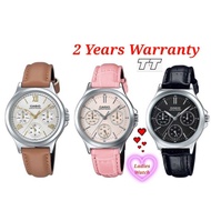 [2YEARS WARRANTY] Casio Ladies Watches LTP-V300L Enticer Youth Leather Watch LTP-V300L-1A LTP-V300L-