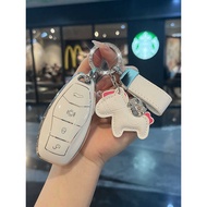 Red Flag H5 Key Case HS5/HS7/H6/H9 Buckle E-HS9 New HS3/HQ9 Card Case High-End Car Shell Ladies