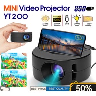 Projector Mini For Phone Portable Projektor Small Projector Home Theater Proyektor YT200 Laptop Lcd 