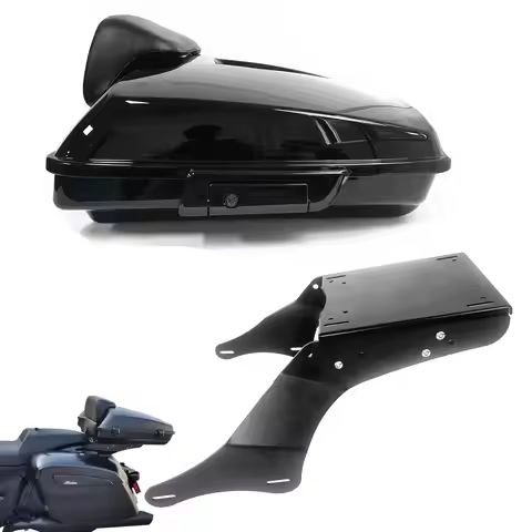 Top Case Moto Razor Top Box Motorcyle Trunk Suitcase With Luggage Rack For Kawasaki Vulcan 1700 Vaqu