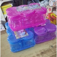 Bekas kuih Raya /Plastic Bekas snack /Plastic Container /Canister Set With Tray /Bekas Plastik bertu