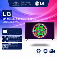 LG 55" NanoCell 4K Smart LED TV 55NANO79TND | Smart TV HDR UHD Google Televisyen Pintar 智能电视 超高清 Ori