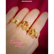 Cincin Ketum Emas Bangkok sadur cop 916