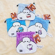 Baymax Drawstring Pouch Baymax Fur Drawstring Wallet Baymax Fur Pouch Stitch Hello Kitty Shinchan Do
