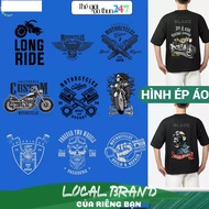 [Ironed, heat pressed image] Ironed image Biker Style B3