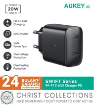 AUKEY KEPALA CHARGER 20W FAST CHARGE PORT TYPE C IPHONE 12 &amp; ANDROID