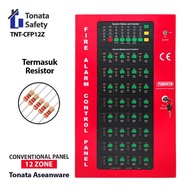 Fire Alarm Control Panel 12 Zone Aseanware / MCFA Conventional ASW / Panel Alarm Kebakaran 12 Zona