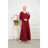 Hot selling Jubah Kosong murah murah. Jubah golden zip  muslimah. Jubah Plain ready strcok