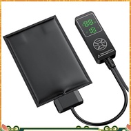 5W Reptile Heat Pad with Digital Thermostat & Timer 7 X 5Inch Reptile Heating Pad Tank Heater Terrar