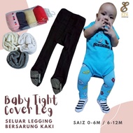Baby Tight Cover Leg Seluar Legging Bayi Bersarung Kaki Anti Licin