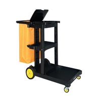 Chaobao multi-purpose cleaning cart for hotel lobby, guest rooms, and restaurant cleaning services, 
