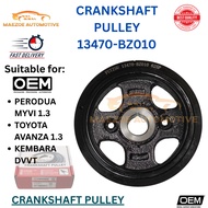 13470-BZ010 MYVI 1.3 AVANZA 1.3 KEMBARA DVVT CRANK SHAFT PULLEY WITH RUBBER