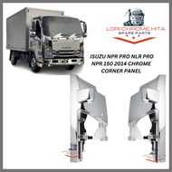 LORI CHROME KITA ISUZU NPR PRO NLR PRO NPR 150 2014 CHROME CORNER PANEL PIPI CROME KROM LORI LORRY A