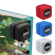 鬼佬倉 - 1cp魚缸迷你磁力刷 魚缸刷小型玻璃擦 雙面清潔清洗刮藻刀 清潔除藻魚缸刷