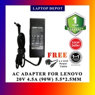 { Quality } Pengecas For Lenovo G450 G460 Y510P Z470 V470 Y460 Z360 20V 4.5A (5.5*2.5mm) 90W Adapter