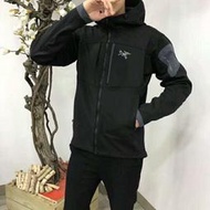 正品ARCTERYX始祖鳥男款軟殼衣軟殼外套防水透氣抗風保暖12660黑色