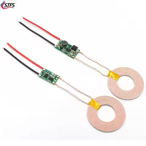 5V 1A/2A Wireless Power Supply Module Wireless Charger Module Transmitter Receiver Terminal Circuit 