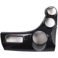 Accessories Carbon Fiber Style Interior Stickers ABS Gears Steering Wheel Panel Compatible for Honda
