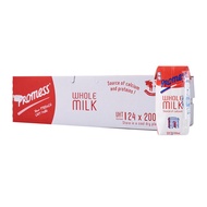 Promess Fresh UHT Fresh Milk 200ML - Full Cream - Case