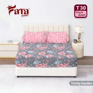 FATA SPREI SET TRINITY GARDEN KING 180x200x30 QUEEN 160x200x30 SINGLE 120x200x25 100x200x25 & 90x200